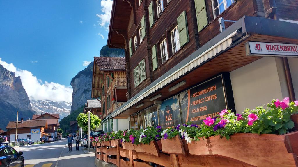 Base Cafe Daire Lauterbrunnen Dış mekan fotoğraf
